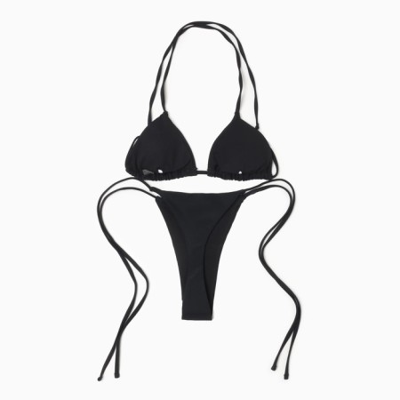 Swimsuit female separate minku color black size 46-6