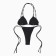 Swimsuit female separate minku color black size 46