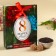 Set "March 8": Black tea with taste: Vanil and caramel 50 g, chocolate sweets 100 g.