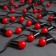 Garland “thread” 20 m with nozzles “balls 1.5 cm”, IP44, dark thread, 200 LED, red glow, 8 modes, 220 V