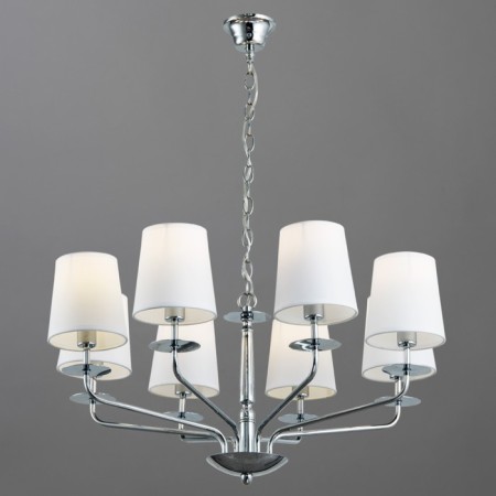 Stefano 8x40W e14 chandelier chrome-1