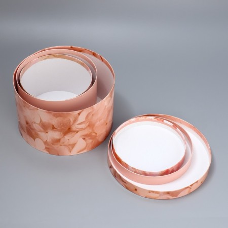 Set of hats 3 in 1, gift packaging, “beige”, 18 x 18 x 13–25 x 25 x 15 cm-11