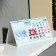 Desktop calendar, house with the cursor "Native Spaces" 2025, 10.5 x 22 cm