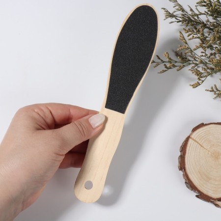 Feet heaps, sandpaper, bilateral, 23.6 cm, wooden-4