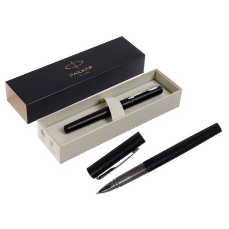 PARKER Vector XL Black-Black Roller, Thin 0.8mm, Give/UP 2159774