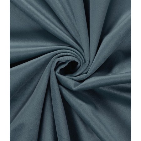 Curtain "velor", size 150x280 cm, blue color