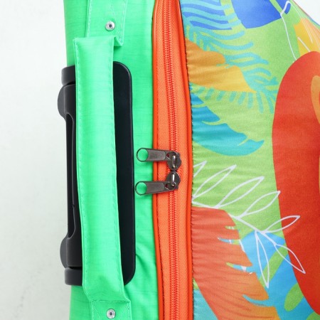 Baby suitcase 32 l (s), Sacvoyage, lightning department, green color-5