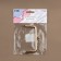 Farmoire sewing "rectangle", 10 cm, gold color