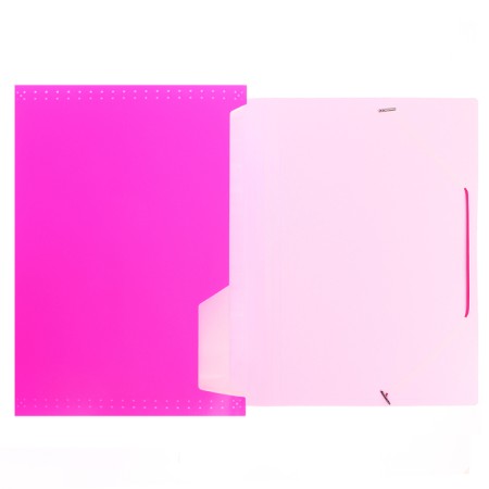 Folder Carder Calligrata Neon 13 Department. A4 plastic 0.7mm fuchsia. Cut in color-2