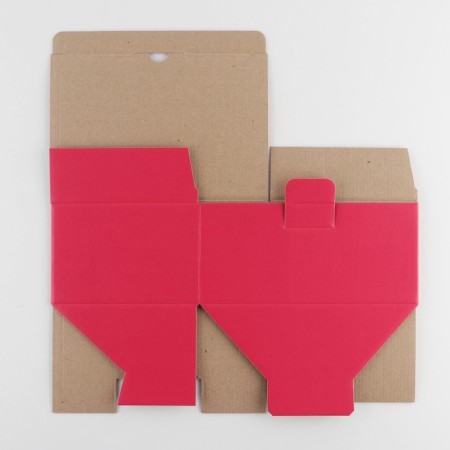 Gift folding box, packaging, Fuchsia, 22 x 15 x 10 cm-9