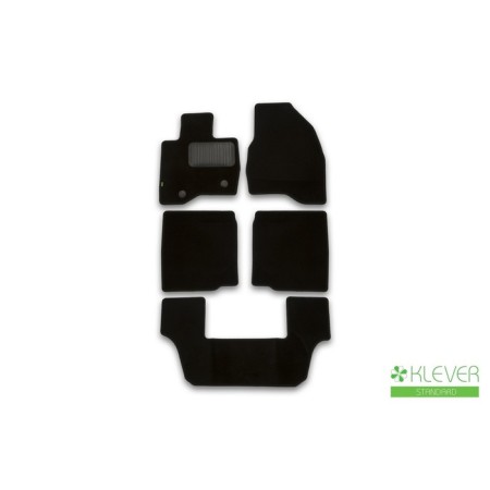 Rugs in the cabin Klever Standard Ford Explorer, 2016-2016, cross., 5 pcs. (textile)