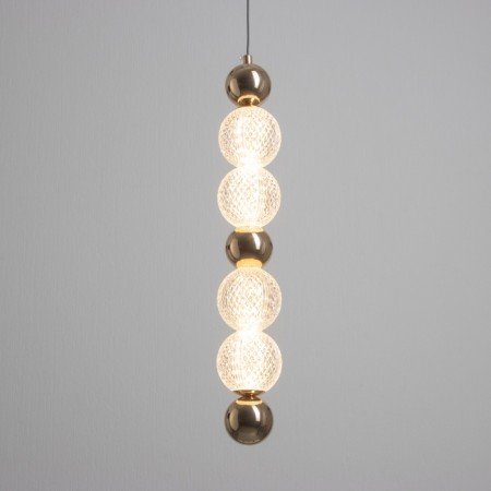 Saturo lamp 4XLED 36W 3000k gold 8x8x52-202 cm-2