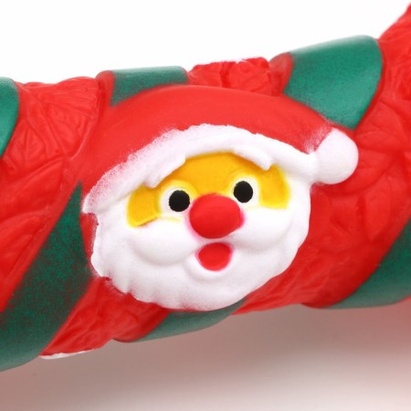 New Year. Brying toy for dogs "New Year's bone", vinyl, 18 x 5.6 x 4 cm-2