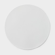 Serving napkin on the TEM table, D = 38 cm, white color