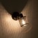 Sconces Citilux "Robin" CL535615, 18x25 cm, 1x40W, E14, brown color