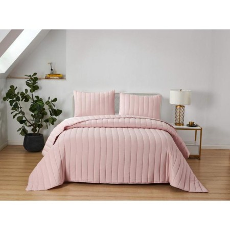 A set with a veil "Michael", size 230x250 cm, 50x70 cm - 2 pcs, pink color