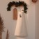 Apron kitchen with embroidery SL Home "New Year" 60x70 flax 100%