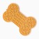 Rug for licking on suctions 18.5 x 11.5 cm, yellow