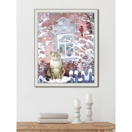 Reproduction of the picture "Dreamer", 40x50, frame (45-A355)-5