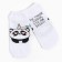Women's socks shortened kaftan "panda" p. 36-39