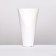 Floristic cone without a bottom, folding, white, 32x30cm
