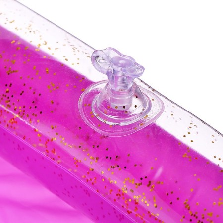 Inflatable sandbox for the playground, with sparkles, 60x45 cm, lilac color-2