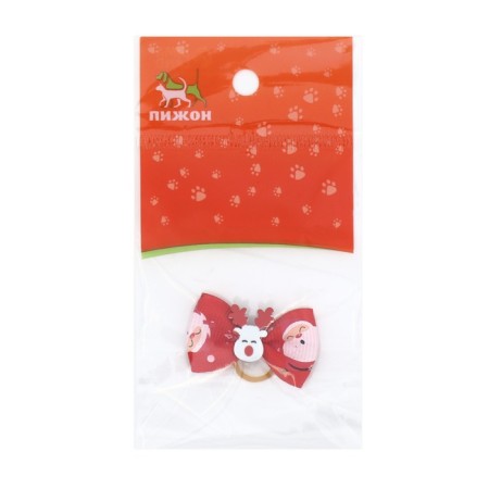 New Year's gum "Deer", red-1