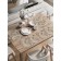 A set of napkins for setting the east ornament table, rectangular, rounded edges, size 30x46 cm, 4 pcs