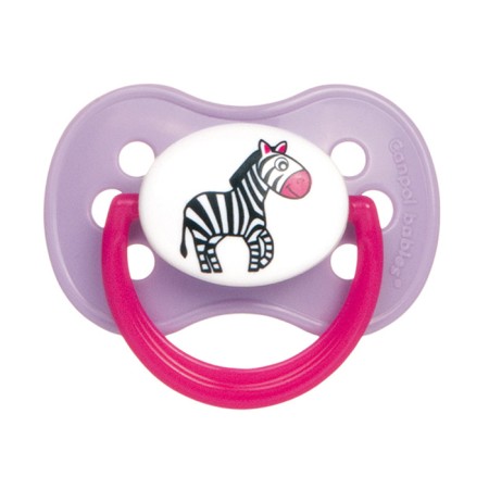 Round dummy Animals, latex, age from 6-18 months, color mix-1