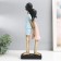 Polystone souvenir "Children - Trust" white -gold 14x7x38 cm