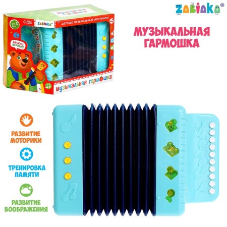 Musical accordion "Sow Merry", Mix Colors
