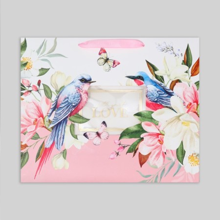 Gift Packet Laminated with a plastic window, packaging, Love, 32.5 x 26.5 x 13.5 cm-6