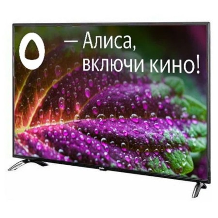 TV Doffler 50kus65, 50 ", 3840x2160, DVB-T/T2/C/S2, HDMI 3, USB 2, Smart TV, Black-1