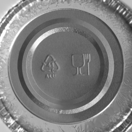 A set of foil forms for baking and baking of the share, 130 ml, D = 8.5 cm, 6 pcs-5