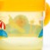 Children's player with solid nose "Fruit party", 150 ml., With handles, color orange color