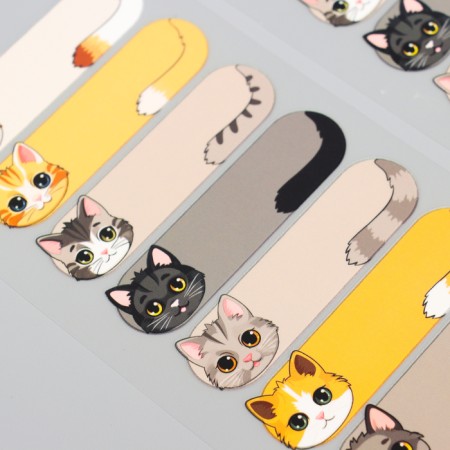 Set of thermobok and stickers for clothing "Funny cats", 52 pcs-3