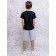 T -shirt for a boy, height 116 cm, black color