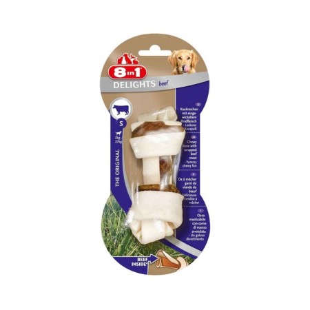 Bone 8in1 Delights Beef S for small and medium dogs, with beef, 11 cm
