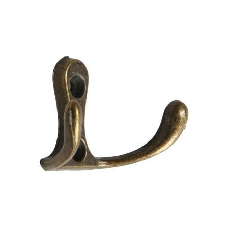 Hook furniture tundra TKD005, two -rod, bronze, 5 pcs
