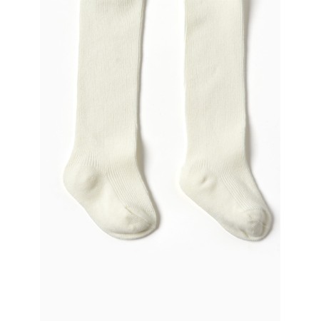 Children's tights with Minaku straps, height 62-68 cm, dairy-1