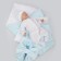 Kinderlitto Star Paths, 4 items, 40-56 cm, blue color, blue