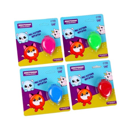 Electronic game “We want to play!”, 168 characters, mixtures, on a blister-10