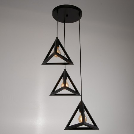 Lamp Bayerlux 2602/3 E27 40W black 30x30x20-120 cm-1