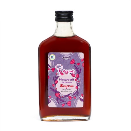 Honey balm Altai female, March 8, 250 ml-1