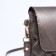 Bag-clate on magnet, long belt, bronze color
