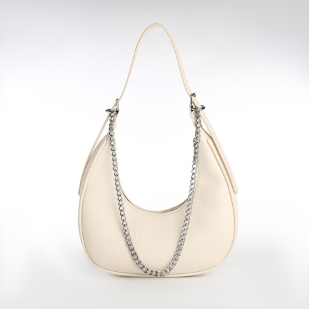 Bag Women's Sobo on the Textura zipper, average size, color milk