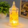 Night -year -old "New Year" LED from 3xlr41 batteries is transparent 6x6x15 cm Risalux