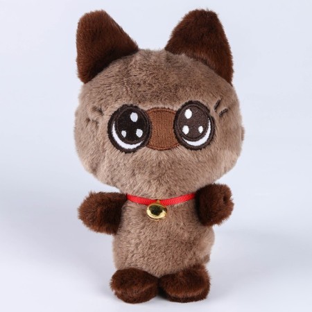 Soft toy "cat", 13 cm, color mix
