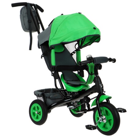 Three -haired bicycle Vivat 1, green color