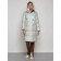 Coat insulated winter female, size 50, color light green